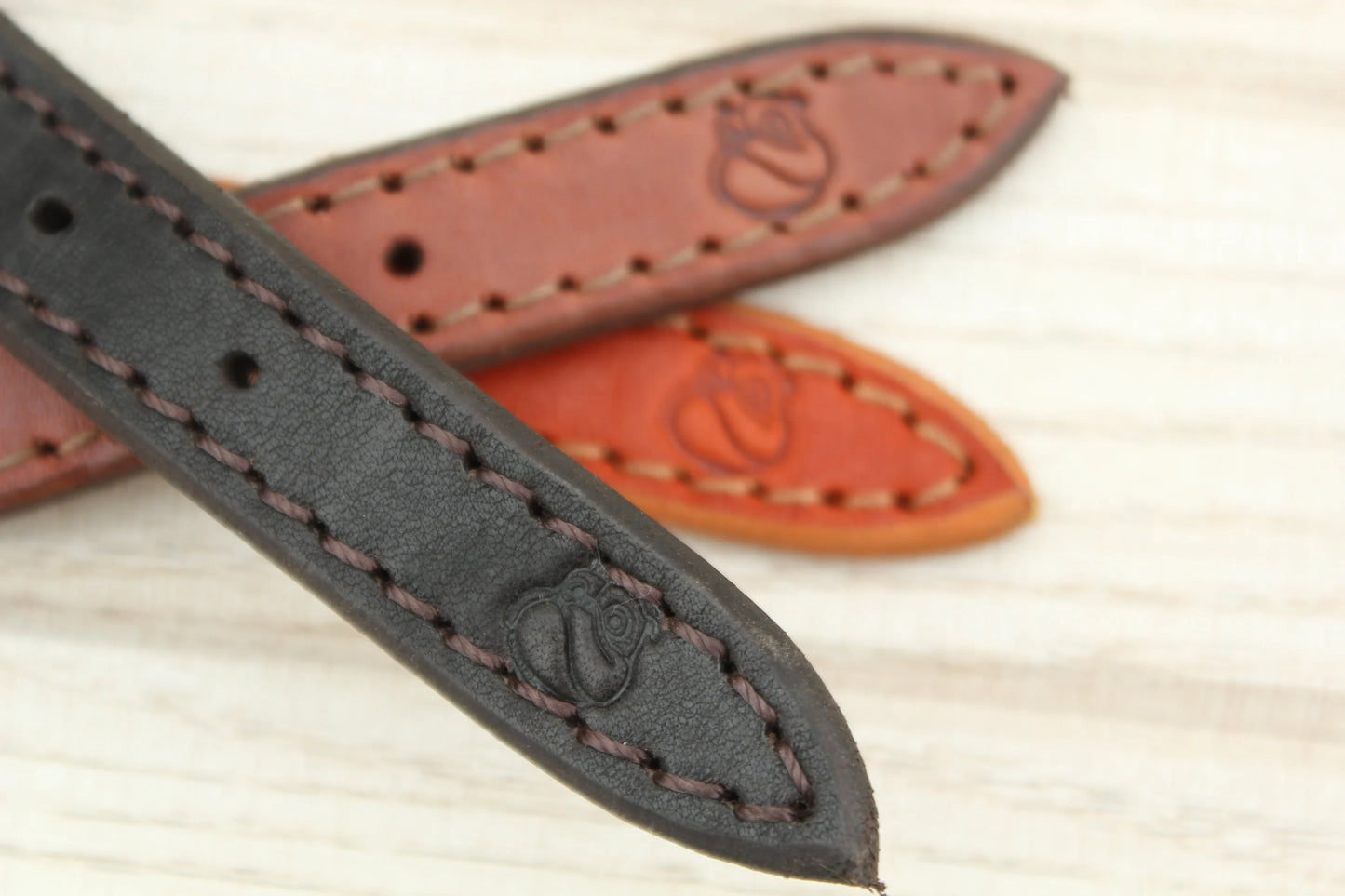 Leather Dog Collar for Sighthounds – Whippets, Greyhounds, Italian Greyhounds