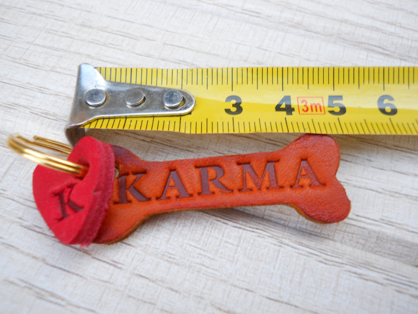 Leather Dog ID Tag Set – Custom Engraved Identification Tag with Dog Name