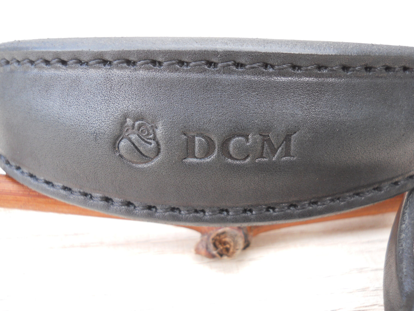 Leather Dog Show Collar, Exhibition Ring Collar, Elegant Collar for Dog Show