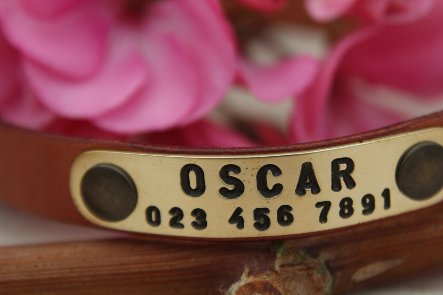 Soft Leather Cat Collar, Breakaway Cat Collar